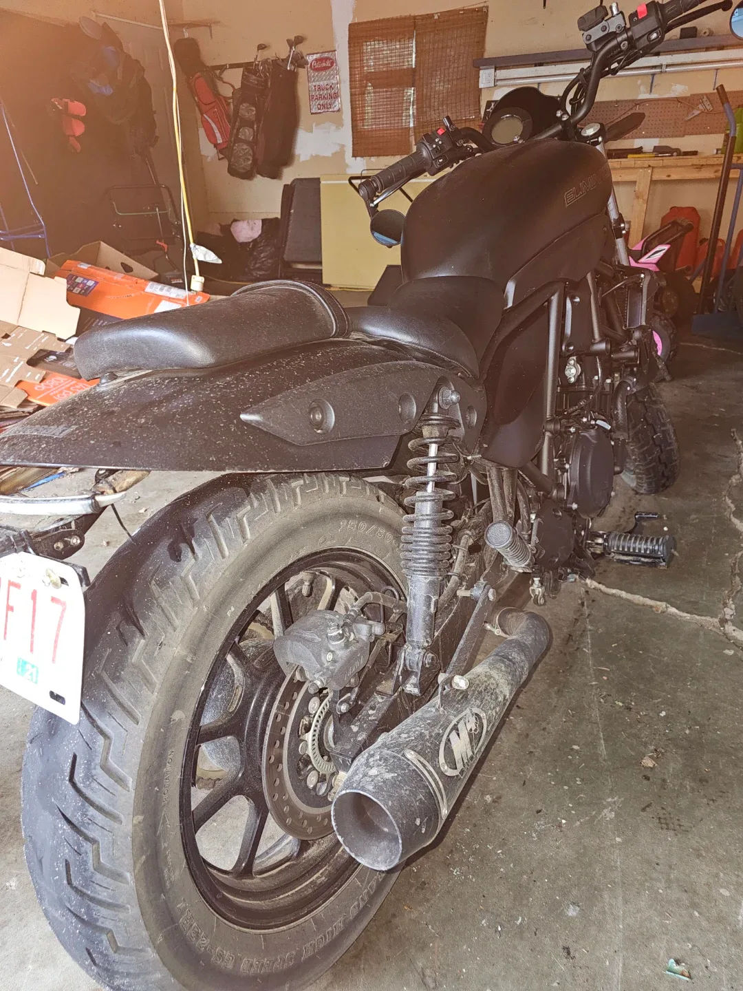 Kawasaki Eliminator Motorcycle - Black 2025 image indicator(4)