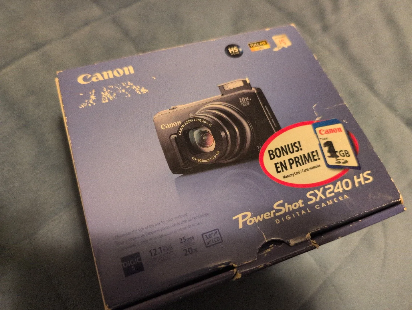 Canon PowerShot SX240 HS 20x optical zoom Digital Camera - Pink image indicator(8)