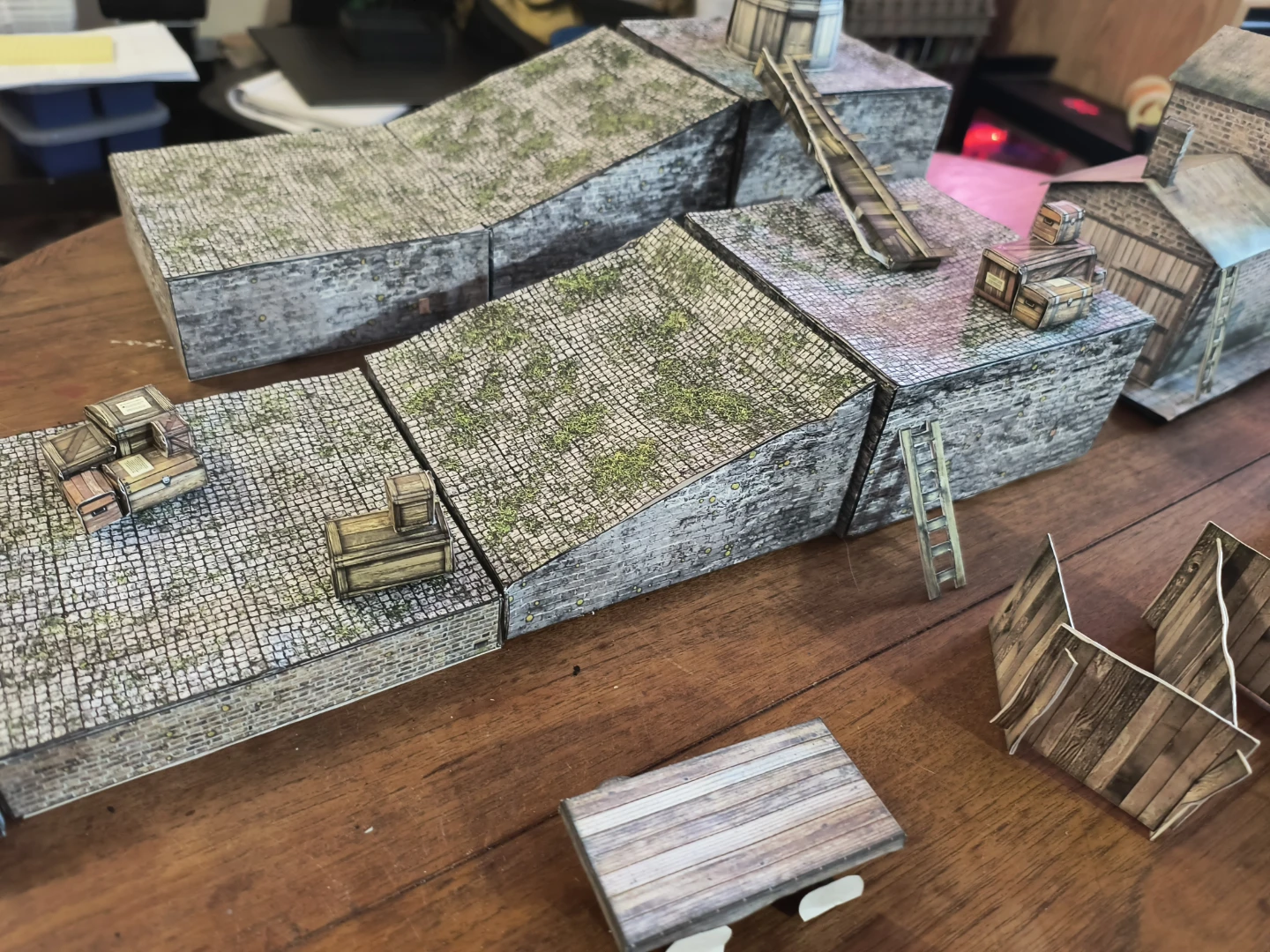Cardstock terrain for tabletop games - photo 3