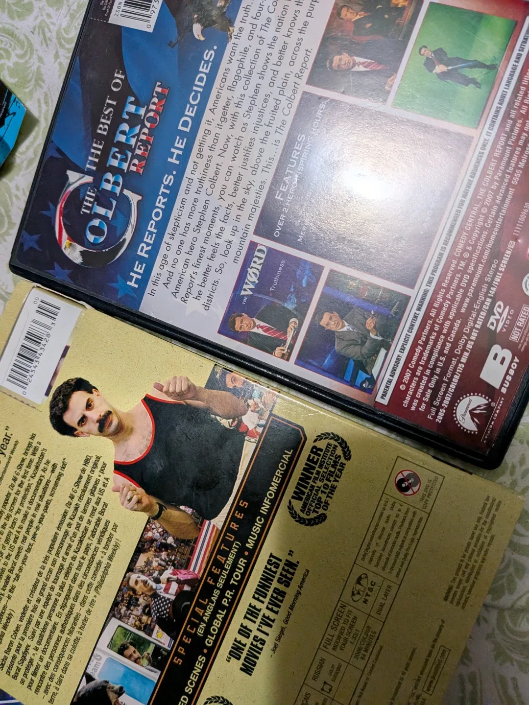 Comedy DVD Bundle - Kathy Griffin, Colbert, Daily Show, Borat image indicator(7)