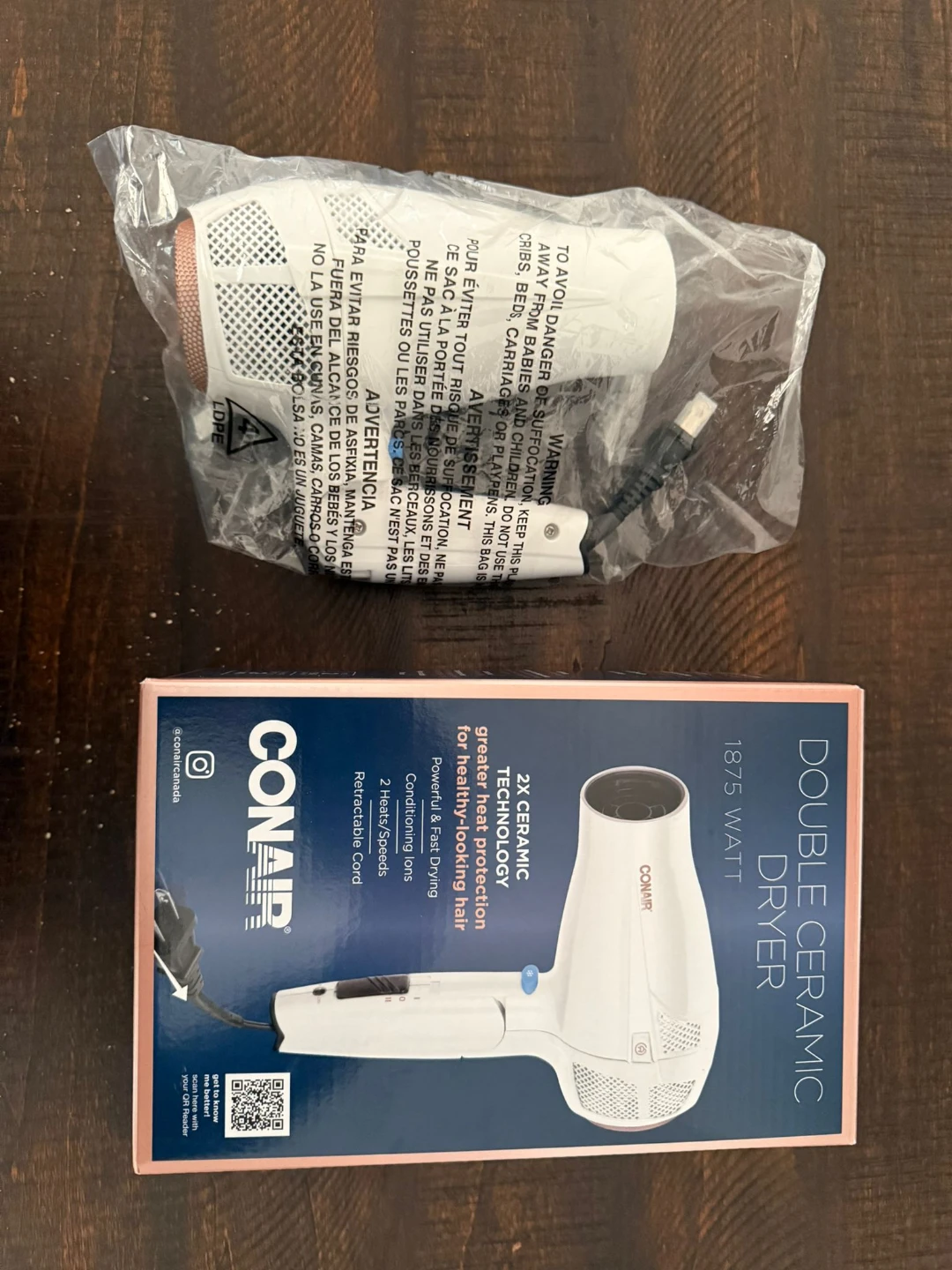 New Conair Double Ceramic Dryer 1875 Watt - photo 2