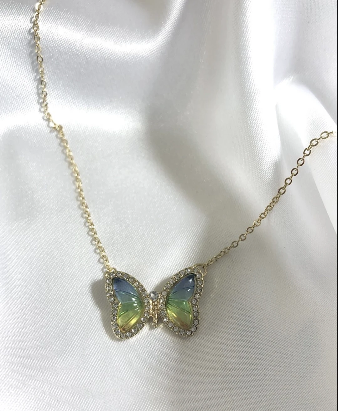 Butterfly Pendant Necklace