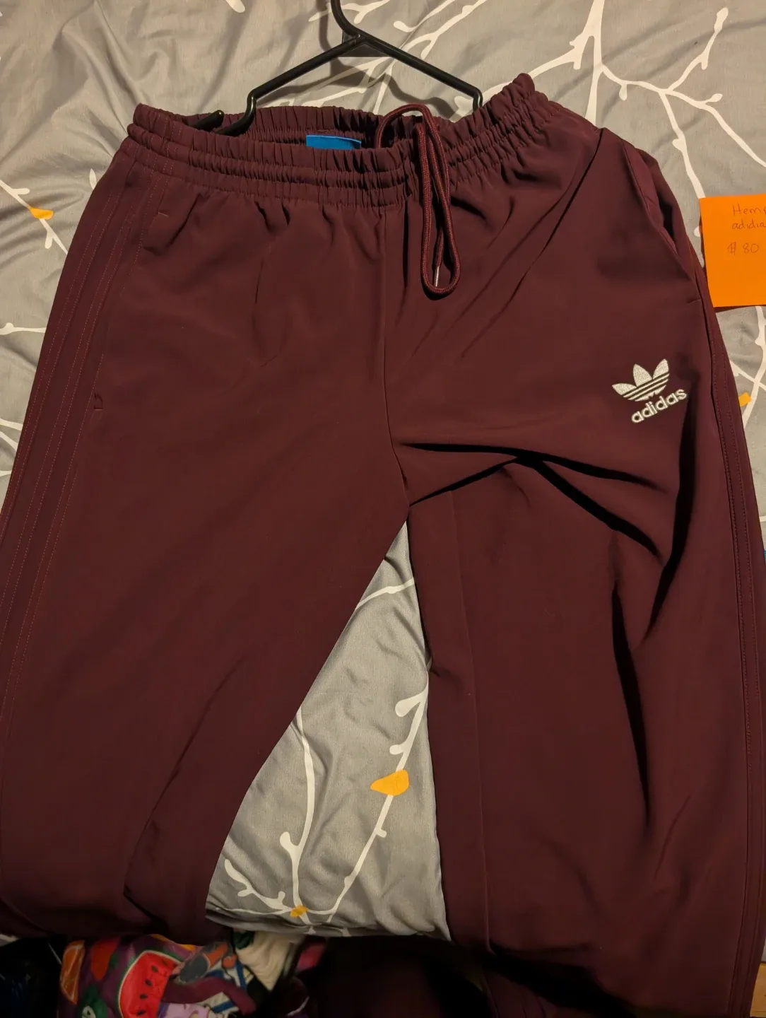 Adidas Tracksuit Burgundy Size L/M image indicator(3)