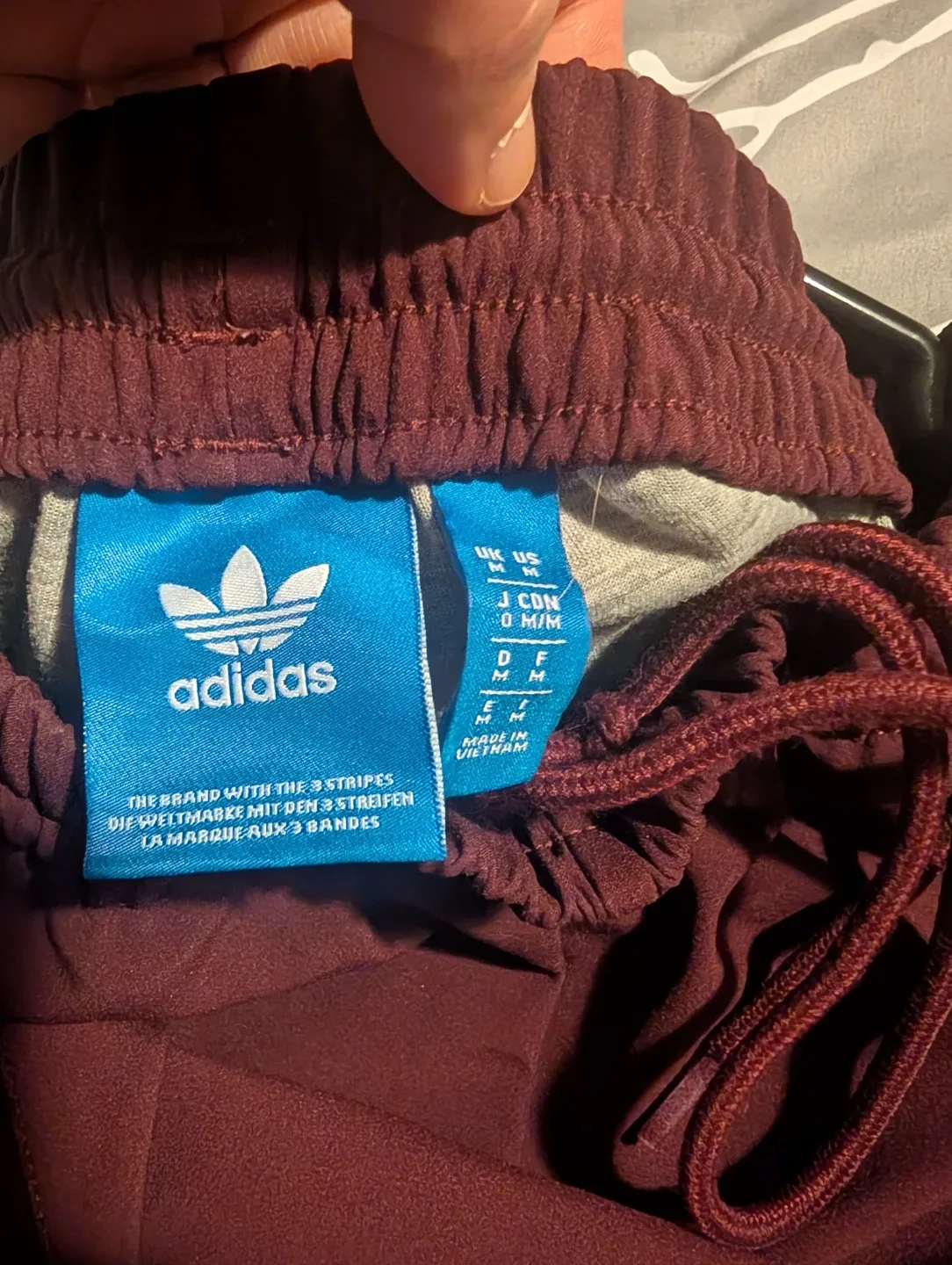 Adidas Tracksuit Burgundy Size L/M image indicator(4)