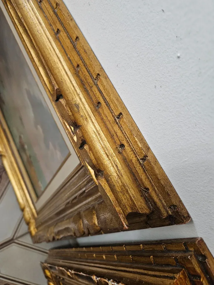 2 vintage italian paintings image indicator(3)