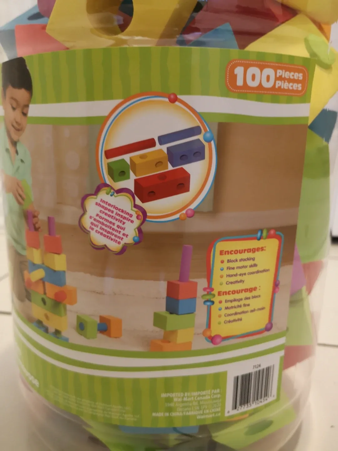 Spark Create Imagine Foam Building Blocks - 100 Pieces image indicator(4)