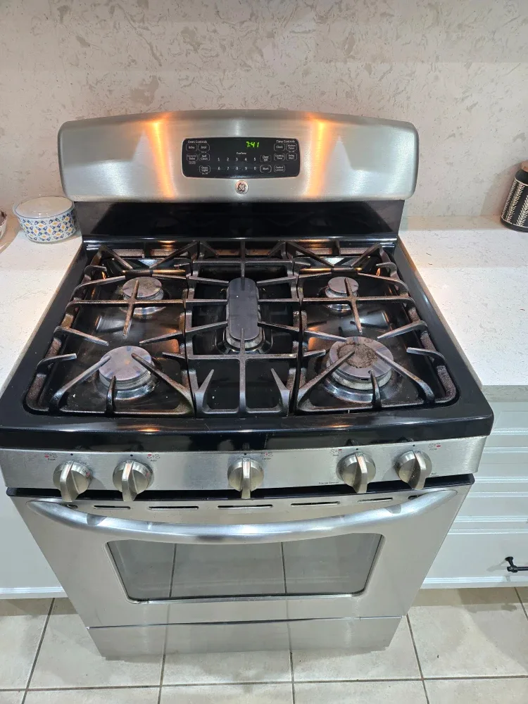 GE Gas Range Stove image indicator(5)