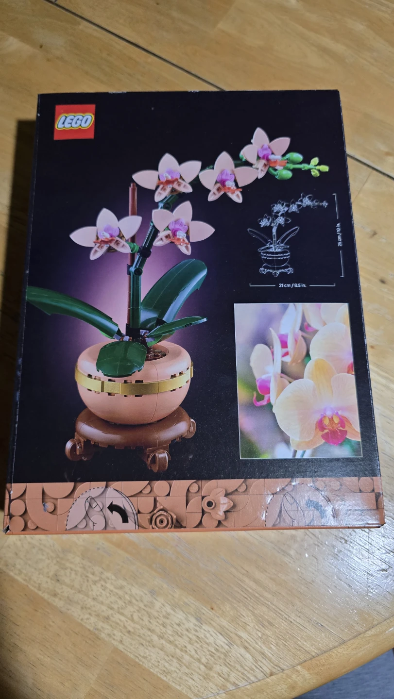 New LEGO 10343 Mini Orchid Set, 274 Pieces - photo 2
