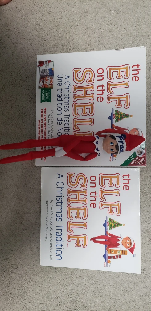 Elf on the Shelf: A Christmas Tradition Book & Doll - photo 2