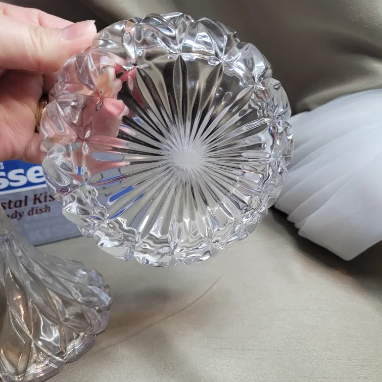 Godinger Hershey's Kisses Shannon Crystal Candy Dish image indicator(2)