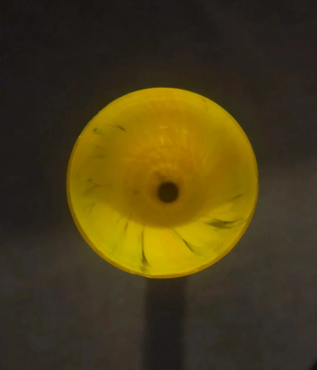 Yellow & Black Glass Vases image indicator(3)