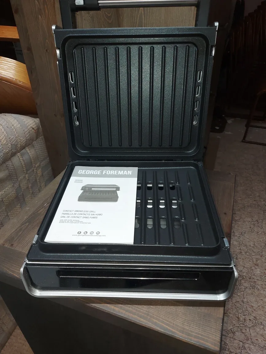 George Foreman Smokeless Grill image indicator(3)