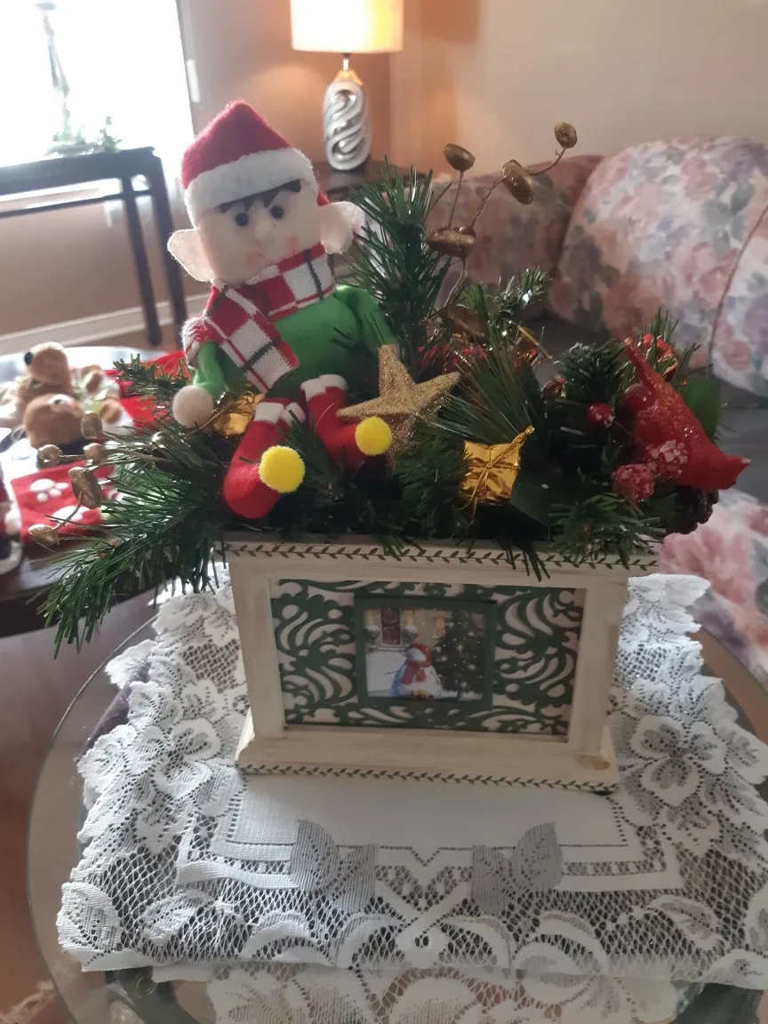 Christmas Elf Decoration