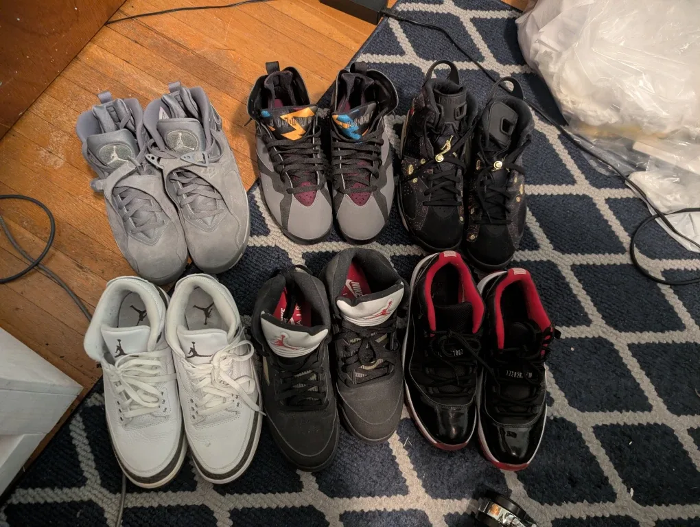 selling my Jordan and LeBron collection