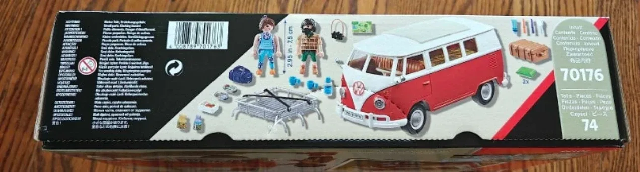 Playmobil Volkswagen T1 Camping Bus 70176 (new, sealed) image indicator(3)