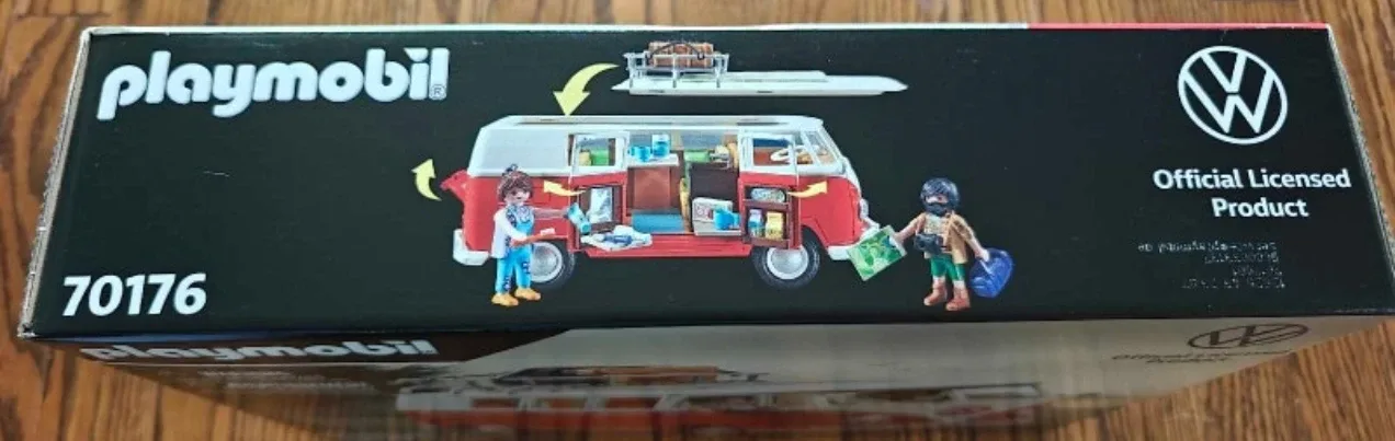 Playmobil Volkswagen T1 Camping Bus 70176 (new, sealed) image indicator(4)