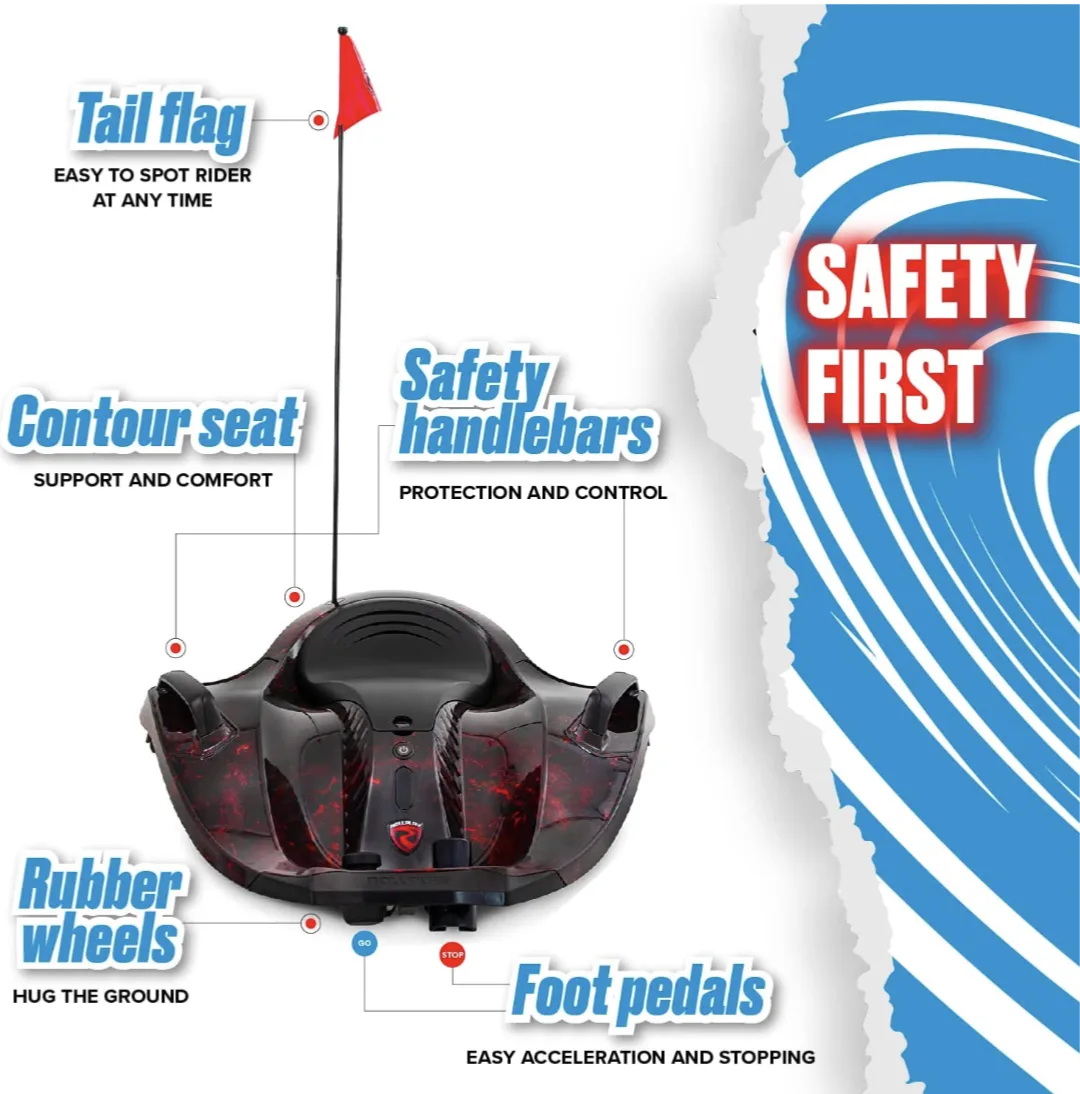 NIGHTHAWK Roll play Rechargeable Ride- On GoKart image indicator(3)