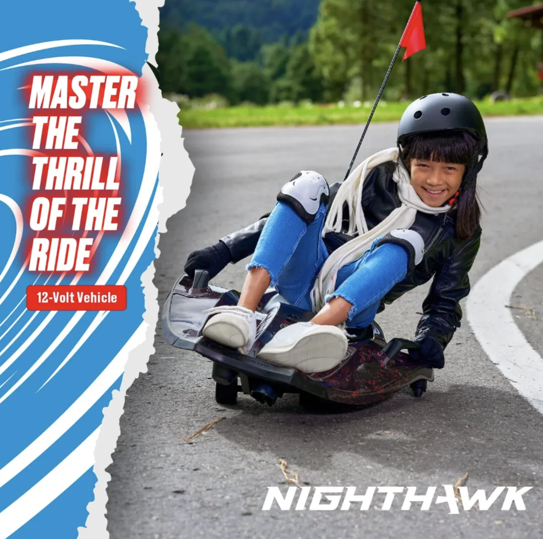 NIGHTHAWK Roll play Rechargeable Ride- On GoKart image indicator(4)