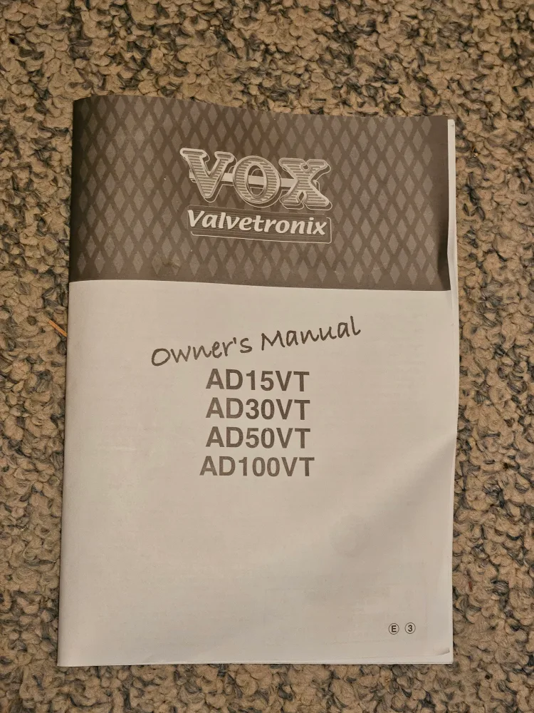 VOX Valvetronix AD30VT Amplifier image indicator(5)