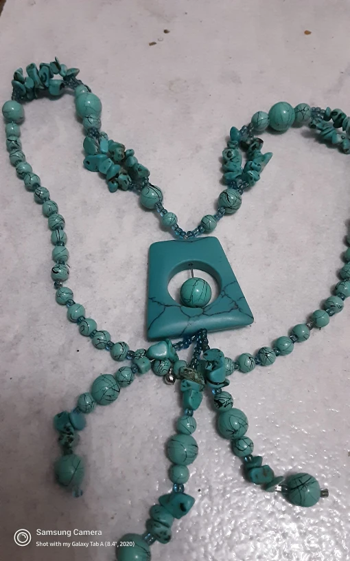 Turquoise & Amazonite Necklace - photo 4
