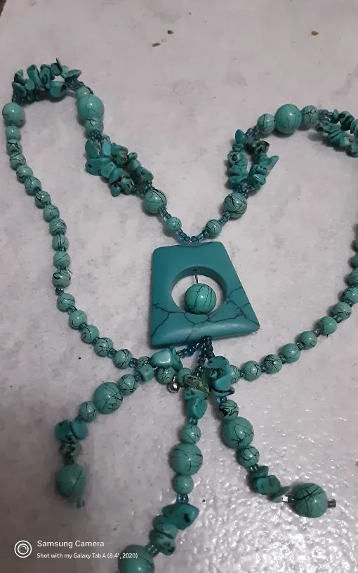 Turquoise & Amazonite Necklace image indicator(4)