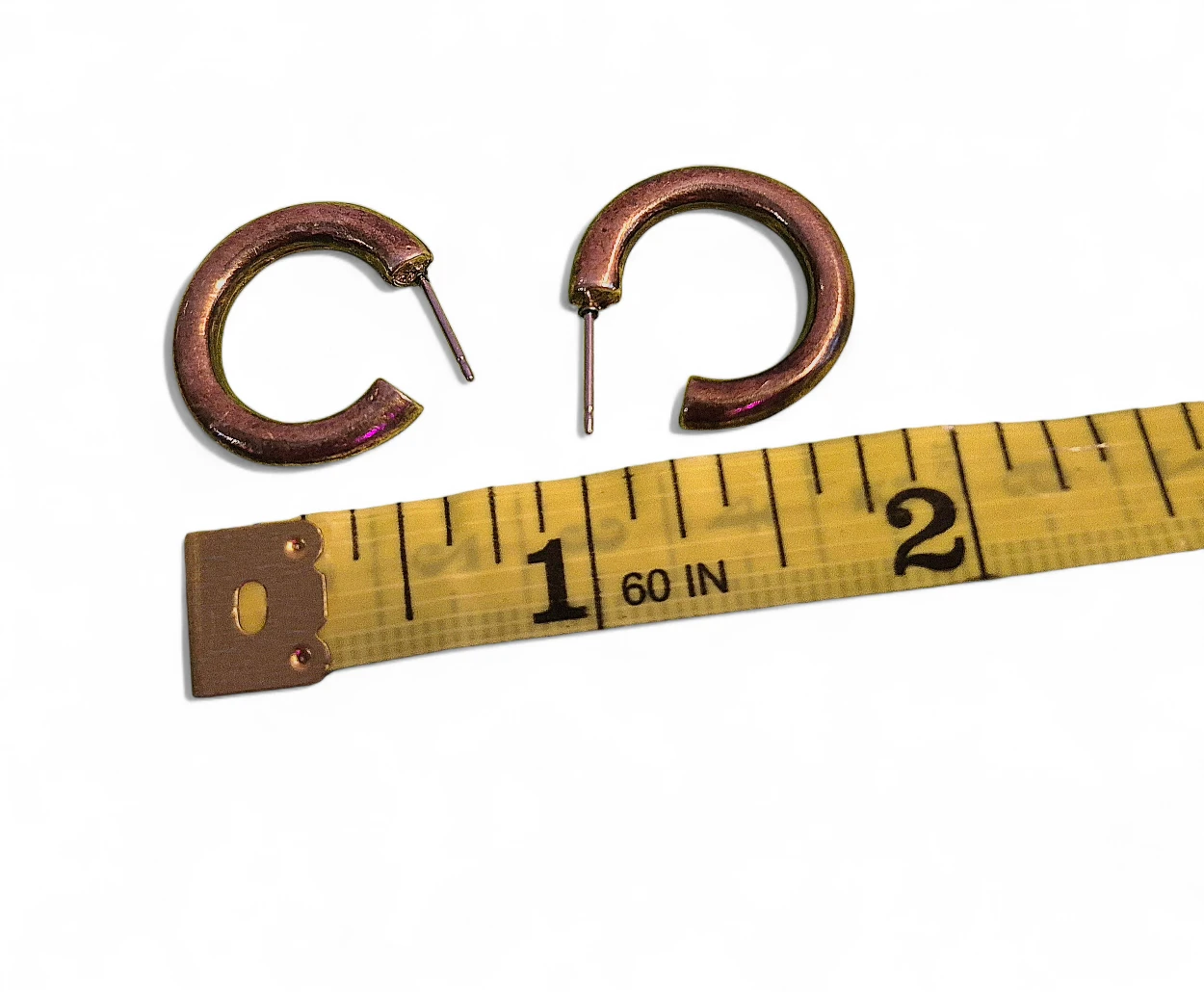 C Hoop earrings for women - photo 2