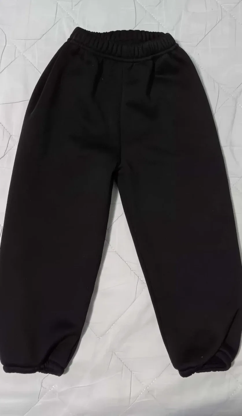 Toddler Boys Gray & Black  Sweatpants 🥕 image indicator(2)