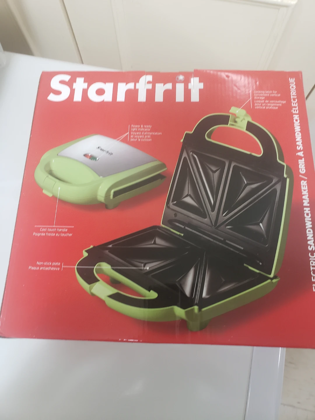 Starfrit Electric Sandwich Maker - New in Box! - photo 2