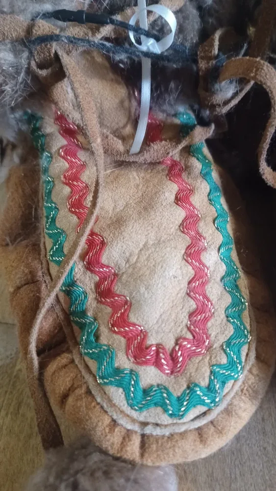 Fur-Lined Moccasin Slippers image indicator(2)