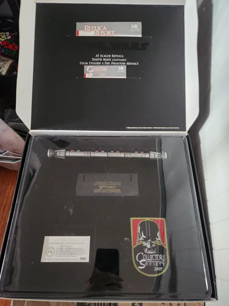 Darth Maul Lightsaber .45 Scaled Replica