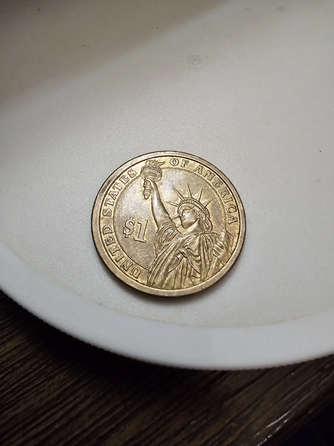2010-P Millard Fillmore Presidential Golden Dollar Coin - photo 2