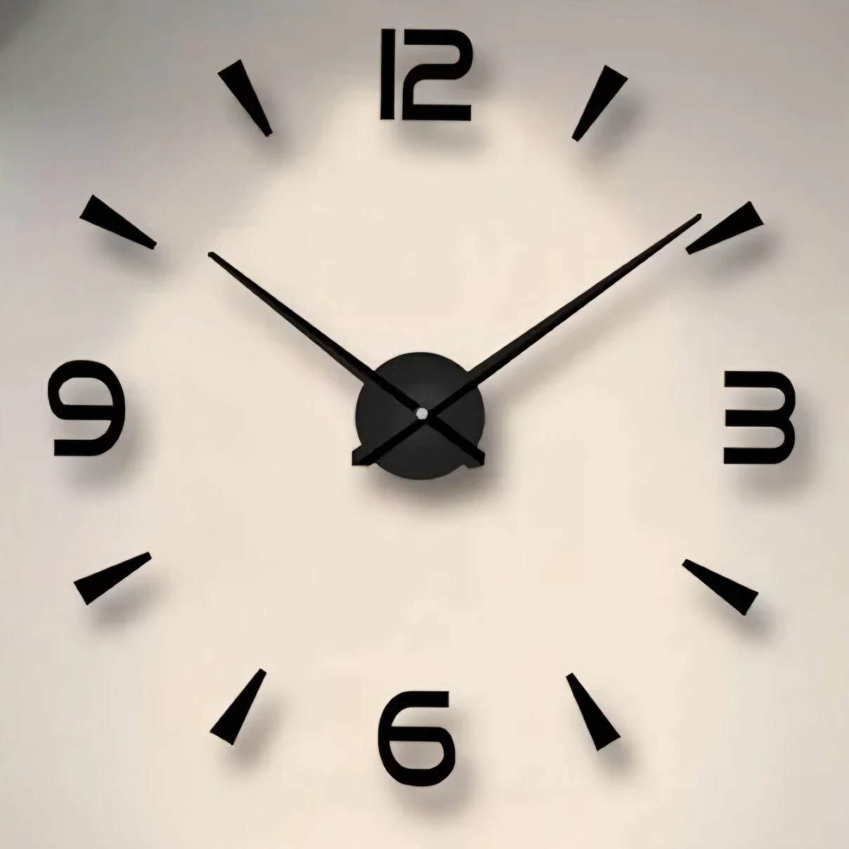 DIY Large Wall Clock Stick On - New in Box