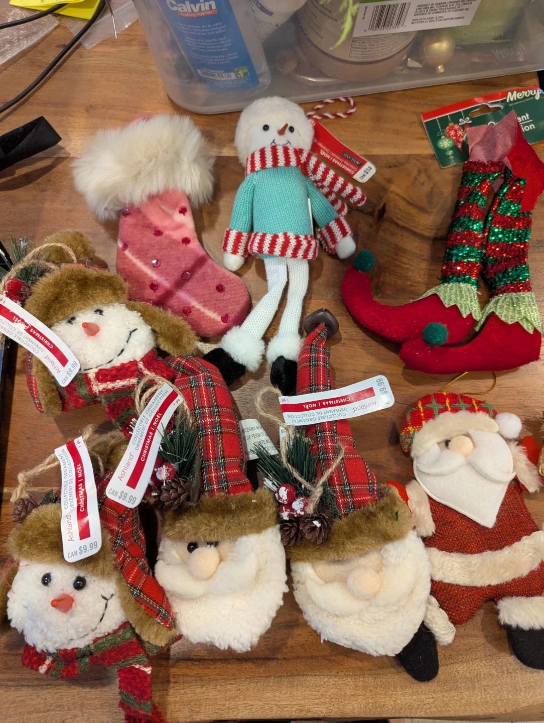 BRAND NEW CHRISTMAS ORNAMENTS.ALL FOR $25 thumbnail