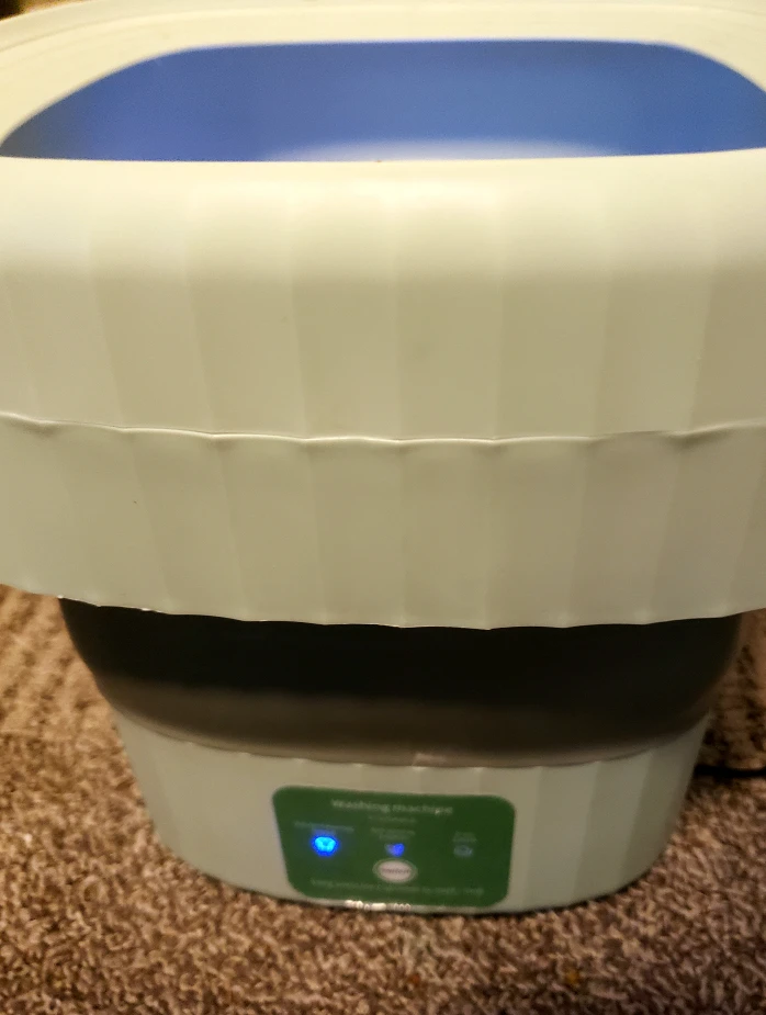 Working Portable Folding Washing Machine - photo 2