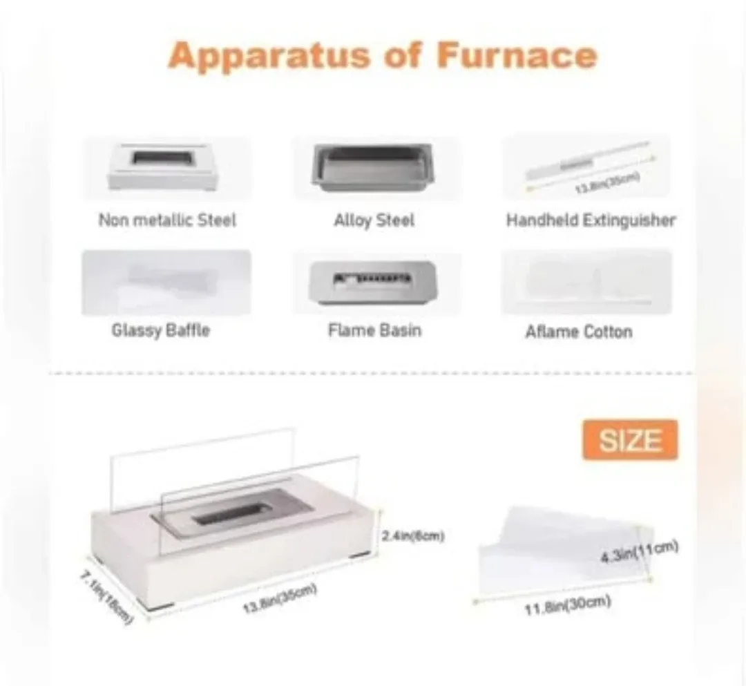 Tabletop Fire Pit Smores Maker Kit Indoor & Outdoor with ... image indicator(8)