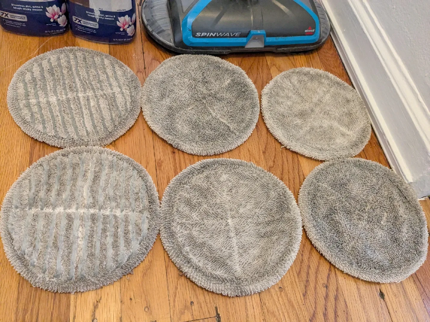 Bissell Crosswave Spinwave Floor Cleaner + Pads image indicator(3)