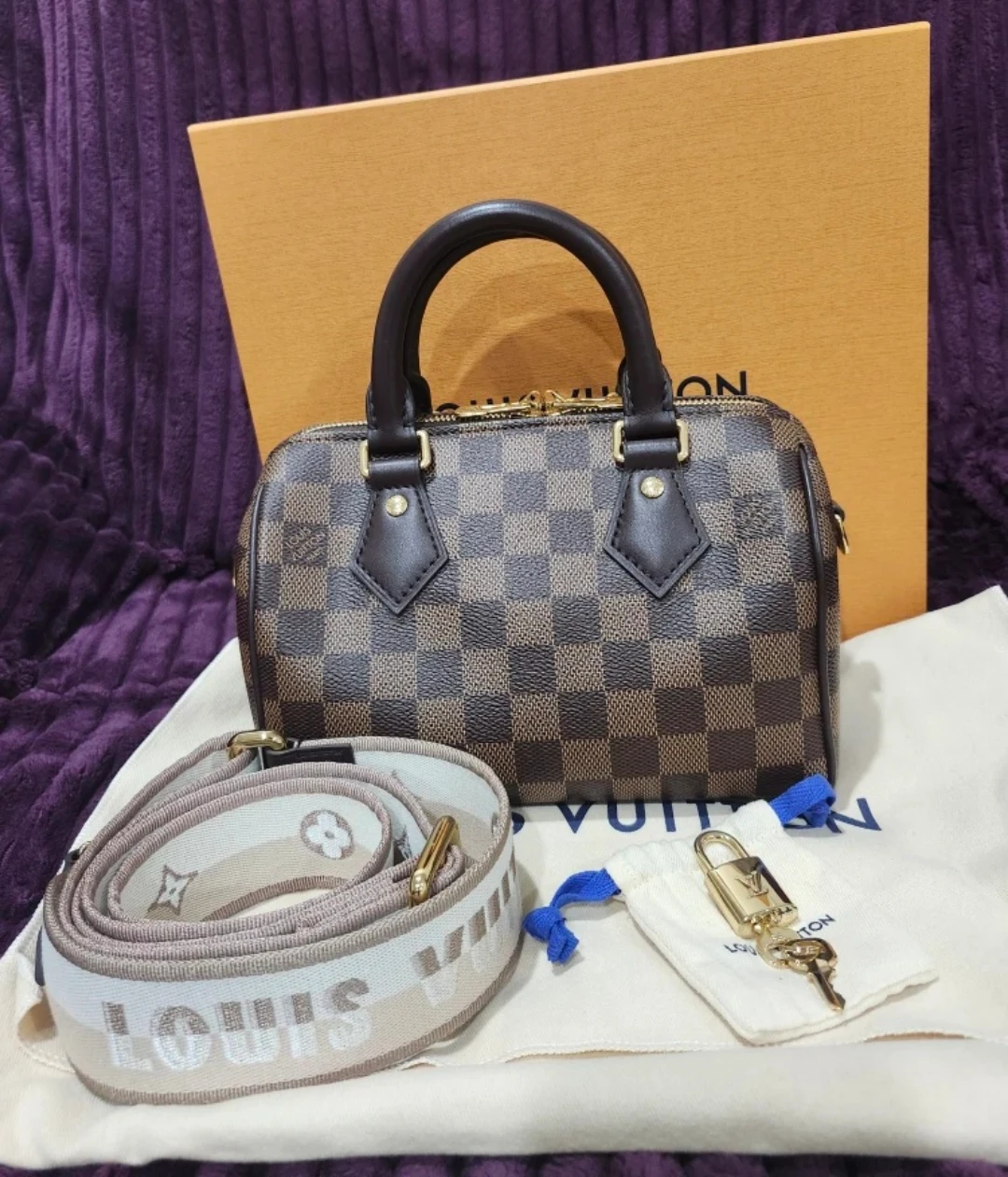 Louis Vuitton Speedy Bandouliere 20 Damier Ebene - photo 3