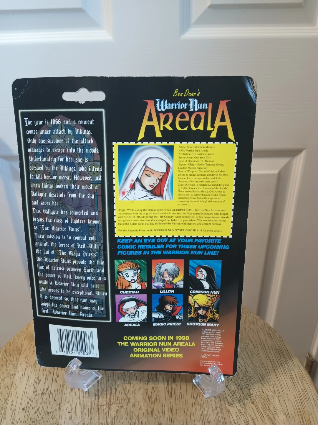 Warrior Nun Areala Holy White Warrior Action Figure - photo 3