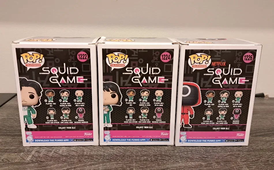 🦑 Squid Game 🦑 Netflix Korean TV Funko Pop image indicator(3)