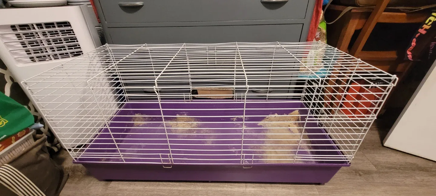 Purple & White Pet Cage image indicator(3)