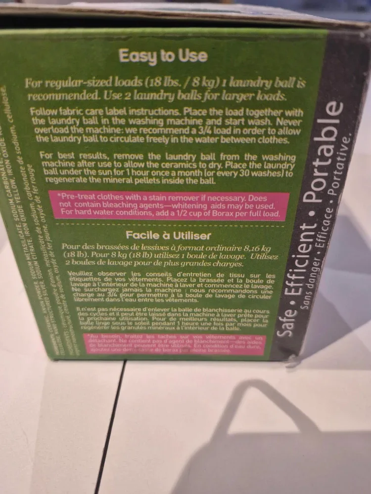 SmartKlean Laundry Ball - Non-Detergent, Eco-Friendly image indicator(2)