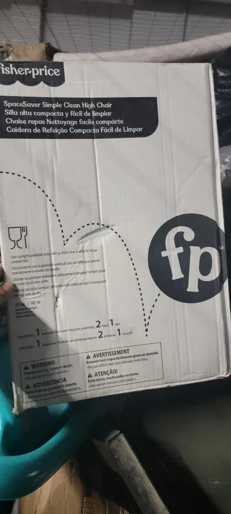 Fisher-Price SpaceSaver Simple Clean High Chair image indicator(6)