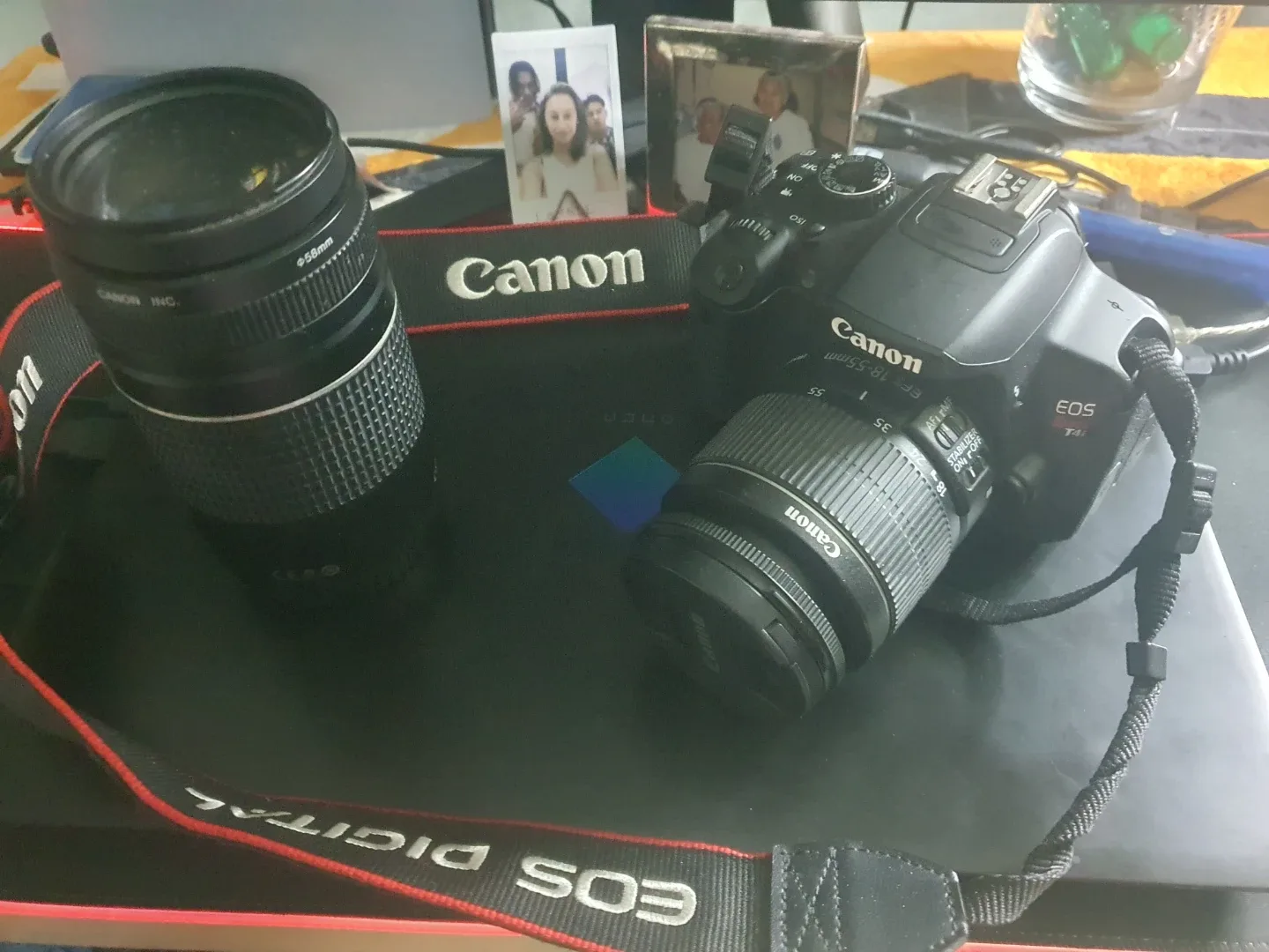 Canon EOS Rebel T6i DSLR Camera with EF-S 18-55mm Lens