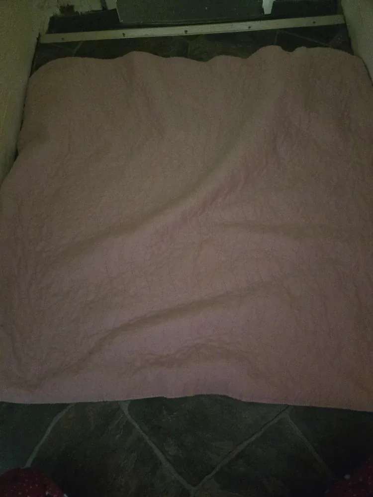 Pink Quilted Blanket