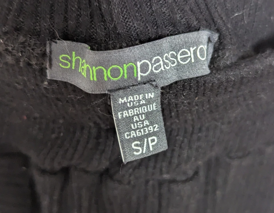 Shannon Passero Black Pants - Size Women's Small - photo 2