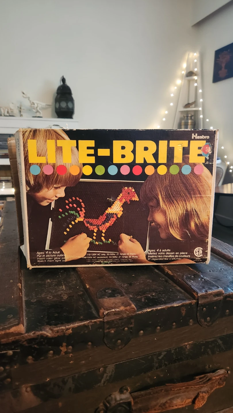 Vintage 70s Lite Brite