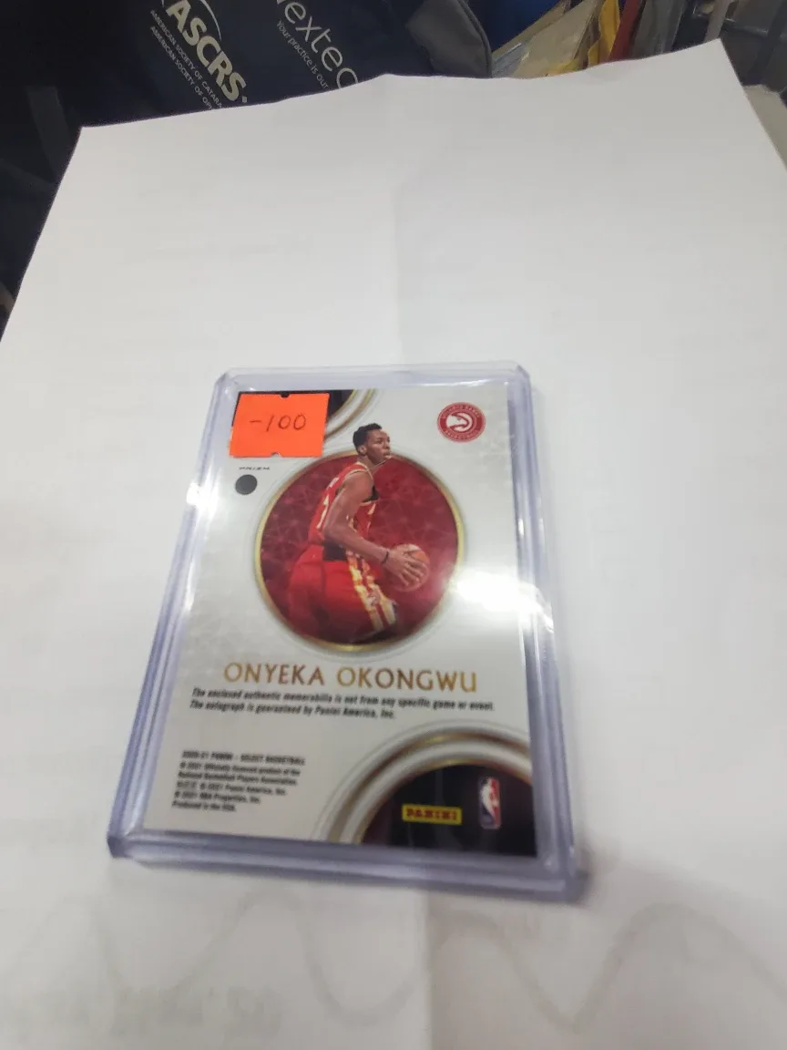 Onyeka Okongwu (Rookie Auto Patch) Rookie card image indicator(4)