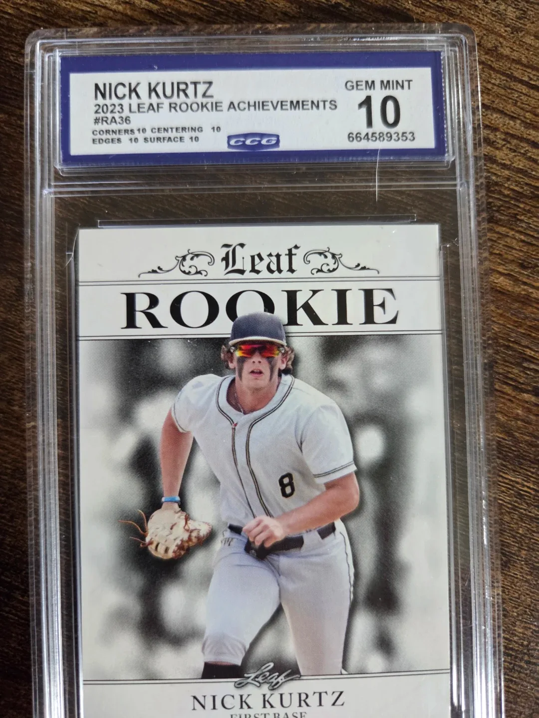 Nick Kurtz Rookie Baseball Card image indicator(2)