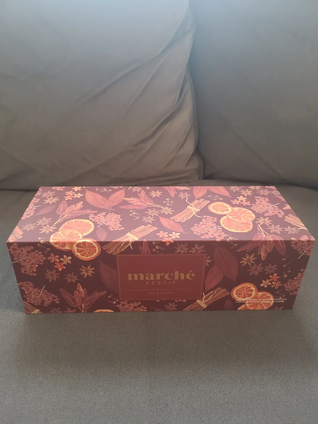 Illume Festive Market Candle Gift Box, Set of 3🕯 image indicator(2)