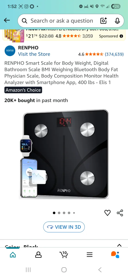 RENPHO Smart Body Scale thumbnail